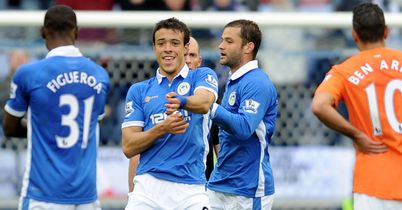 Di Santo: Celebrates his stunner